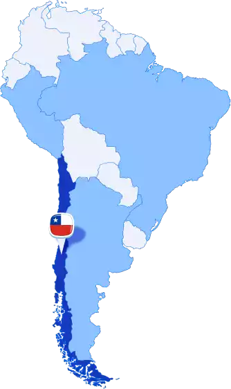 chile country map